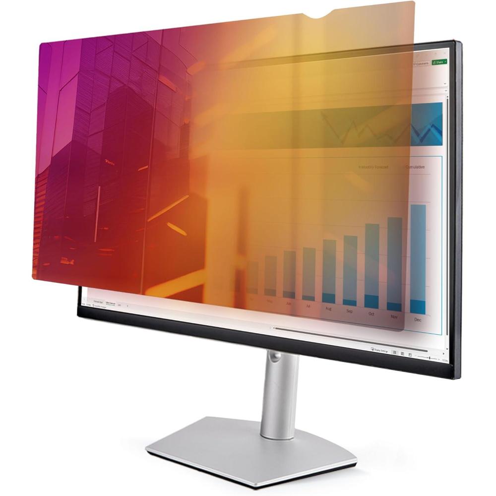 imageStarTechcom 24inch 1610 Gold Monitor Privacy Screen Reversible Filter wEnhanced Privacy Security Shield  30 Deg24  1610 Aspect Ratio
