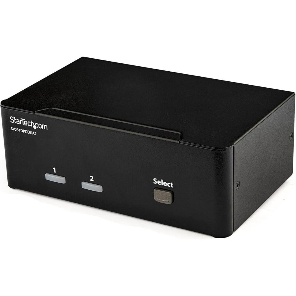 imageStarTechcom 2Port DisplayPort KVM Switch  DualMonitor  4K 60  with Audio ampamp USB Peripheral Support  DP 12  USB Hub TAA SV231DPDDUA22 Port Display Port