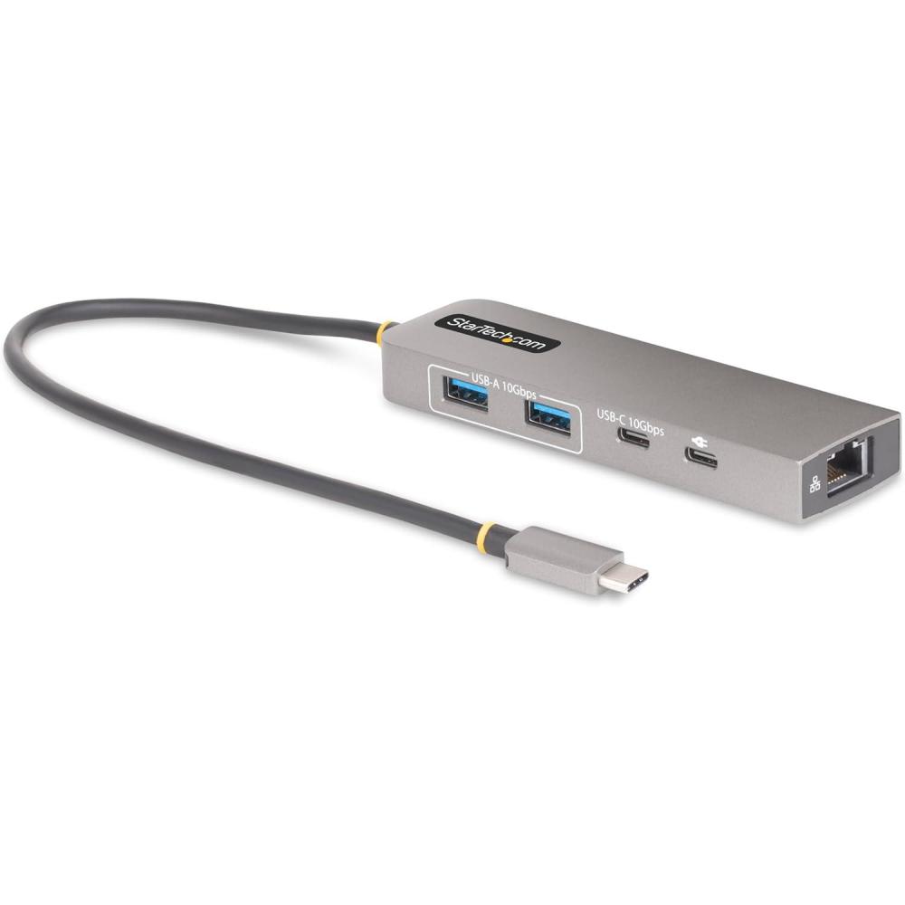 imageStarTechcom 3Port USBC Hub 25 Gbps Ethernet 100W PD PassThrough Port USB 32 10Gbps 2X USBA1x USBC Portable Hub