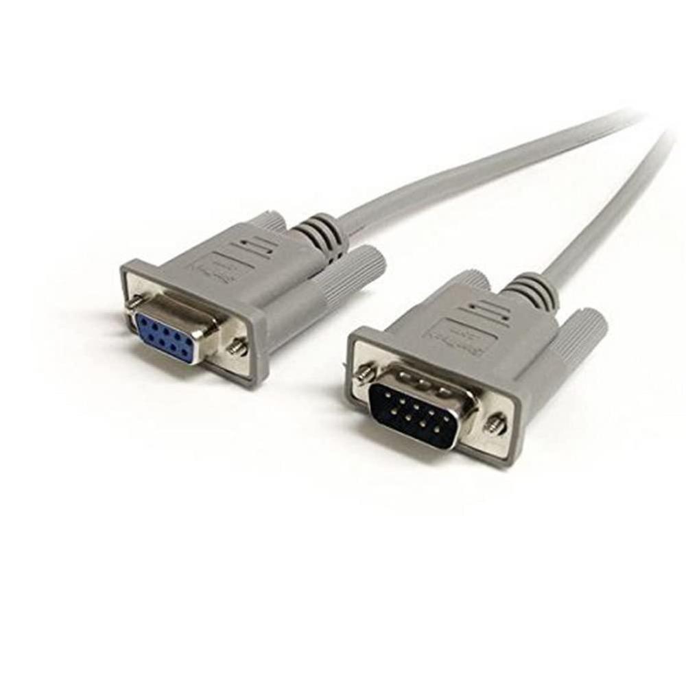 imageStarTechcom 3m Black Straight Through DB9 RS232 Serial Cable  DB9 RS232 Serial Extension Cable  Male to Female Cable MXT1003MBK 10 ft  3mGray