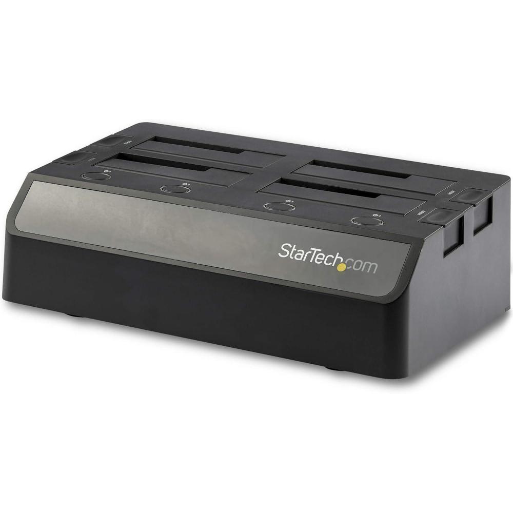 imageStarTechcom 4Bay USB to SATA Hard Drive Docking Station USB 10Gbps External 2535quot SSDHDD Dock SATA III HotSwap TopLoading