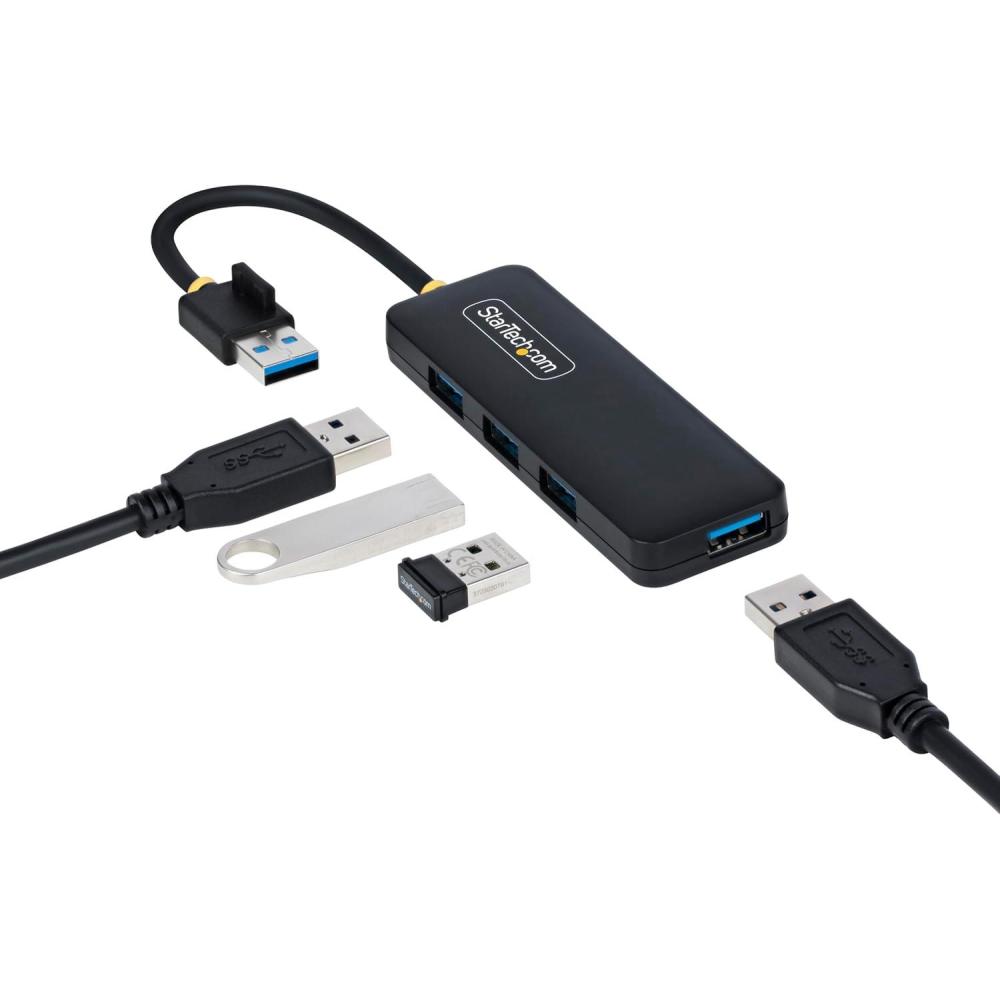 imageStarTechcom 4Port USBC Hub USB 30 5Gbps USBC to 4X USBA Bus Powered Travel Mini Hub Portable MultiPort Splitter Windows PC MacBook iMac Chromebook Surface and MoreUSBA