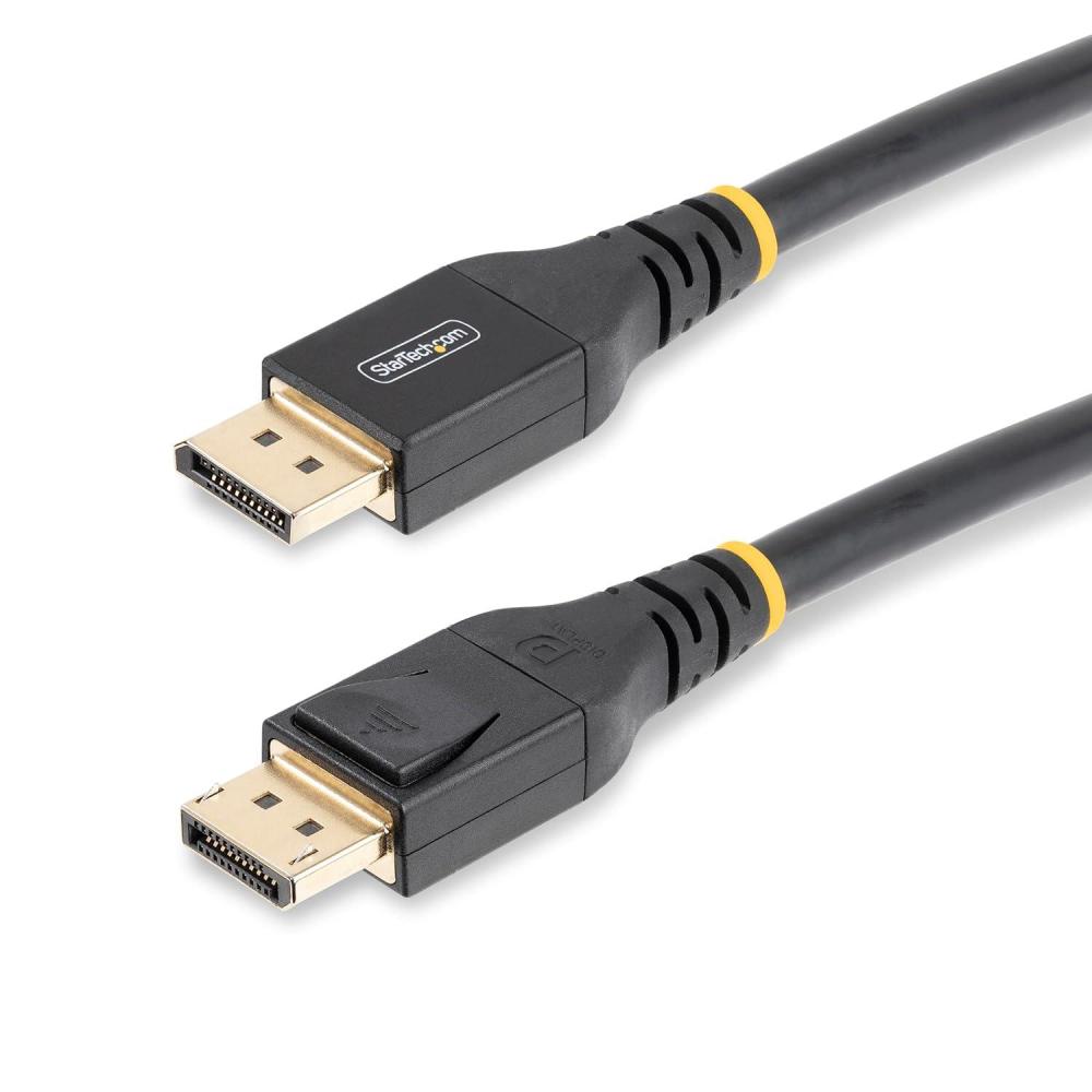 imageStarTechcom 50 15m DisplayPort Active Optical Cable AOC  8K 60Hz4K 120Hz Video  Fiber Optic DisplayPort 14 Cable  HDR10 HBR3  Long Ultra HD DP to DP Cord for MonitorDisplay DP14MM15MAO7 m