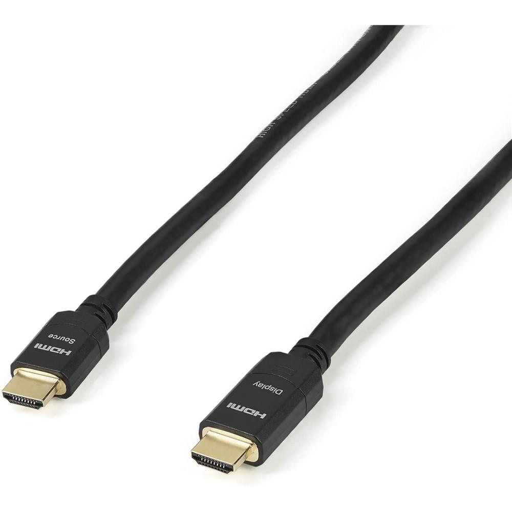 imageStarTechcom 5m 15 ft Active High Speed HDMI Cable  Ultra HD 4k x 2k HDMI Cable  HDMI to HDMI MM  1080p  Audio Video GoldPlated HDMM5MA98 ft  30 m