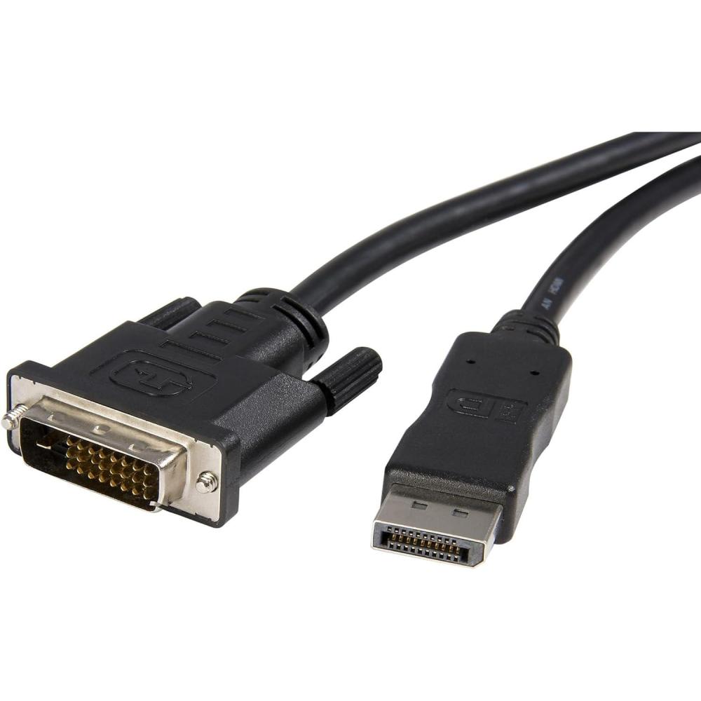 imageStarTechcom 6ft 18m DisplayPort to DVI Cable DP to DVID Video Adapter Converter Cable Replaced by DP2DVI2MM63m 10ft