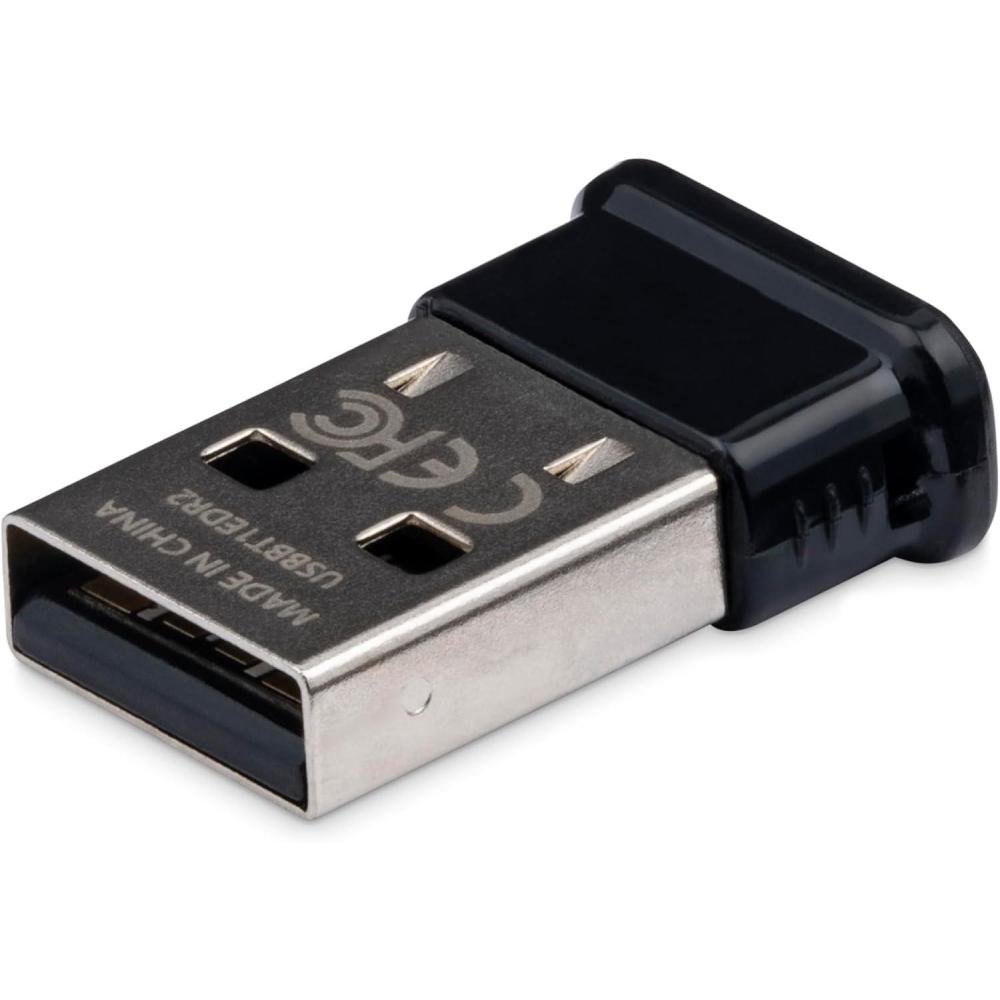 imageStarTechcom Bluetooth Adapter  Mini Bluetooth 40 USB Adapter  50m165ft Wireless Bluetooth Dongle  Smart Ready LEEDR USBBT1EDR4BlackBluetooth 21