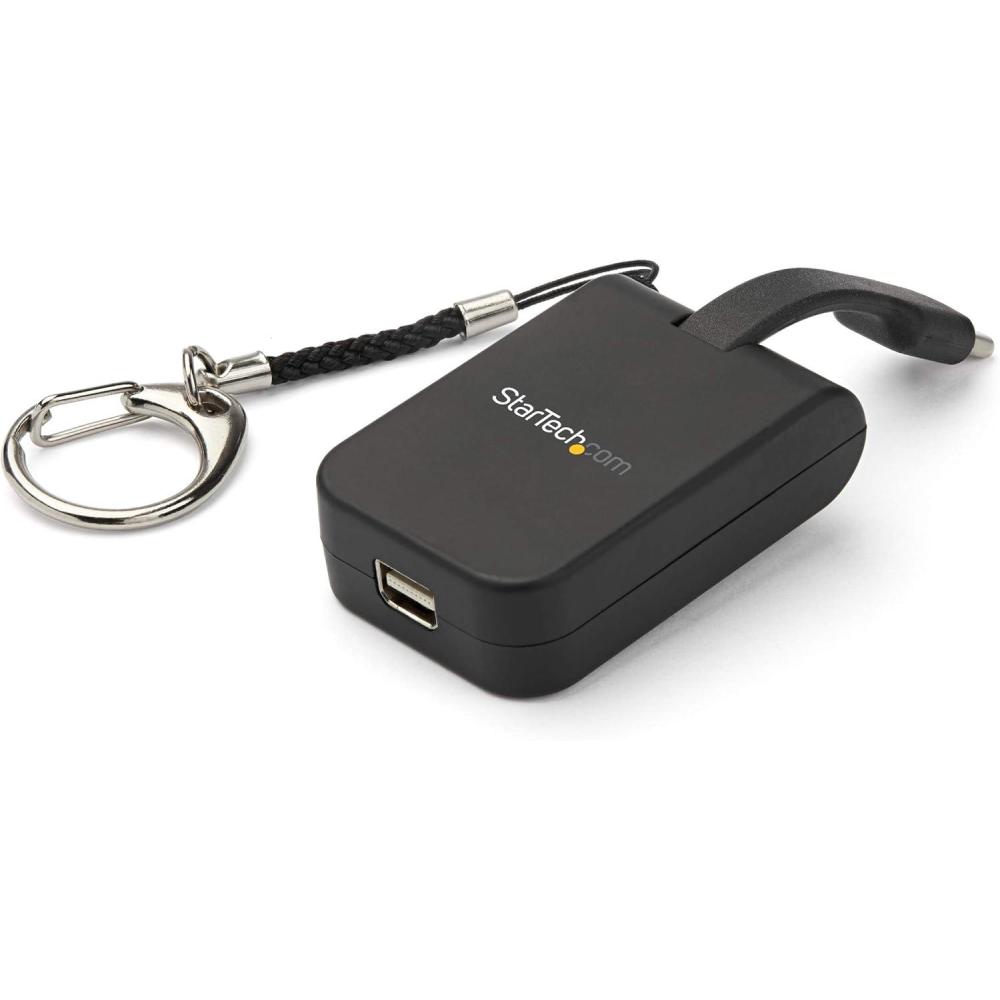 imageStarTechcom Compact USB C to DisplayPort 14 Adapter  8K 60Hz4K USBC to DP Video Converter wKeychain Ring  USB TypeC DP Alt Mode HBR3 HDR DSC to DP Monitor Dongle  TB3 Compatible CDP2DPFCto Mini DisplayPort