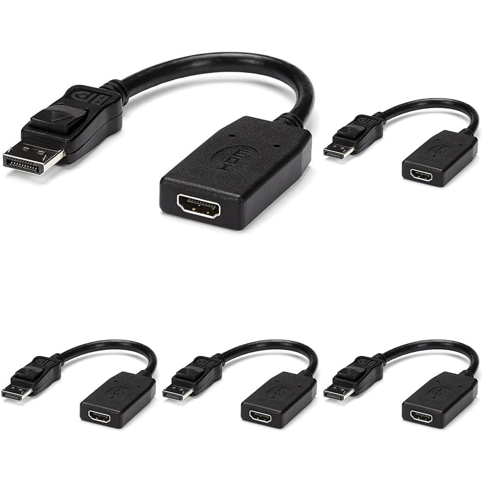imageStarTechcom DP2HDMI2 DisplayPort to HDMI Video Adapter Converter5 inches Pack of 5