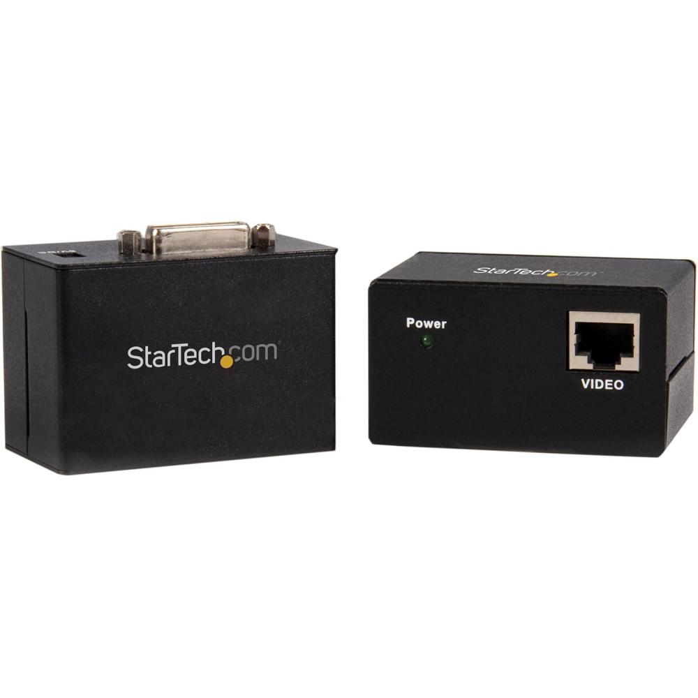 imageStarTechcom DVI Over Cat5 UTP Extender Local and Remote Unit  up to 50m  Video Extender  up to 164 ft  ST121UTPDVI BlackDVI