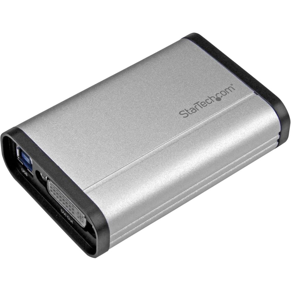 imageStarTechcom DVI Video Capture Card  1080p 60fps Game Capture Card  Aluminum  Game Capture Card  HD PVR  USB Video Capture USB32DVCAPRO