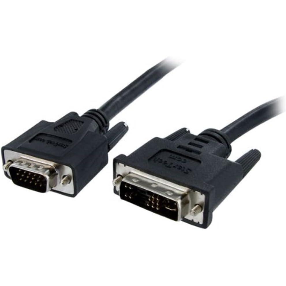 imageStarTechcom DVIVGAMM10 10Feet DVIA to VGA Display Monitor Cable3 ft  1m