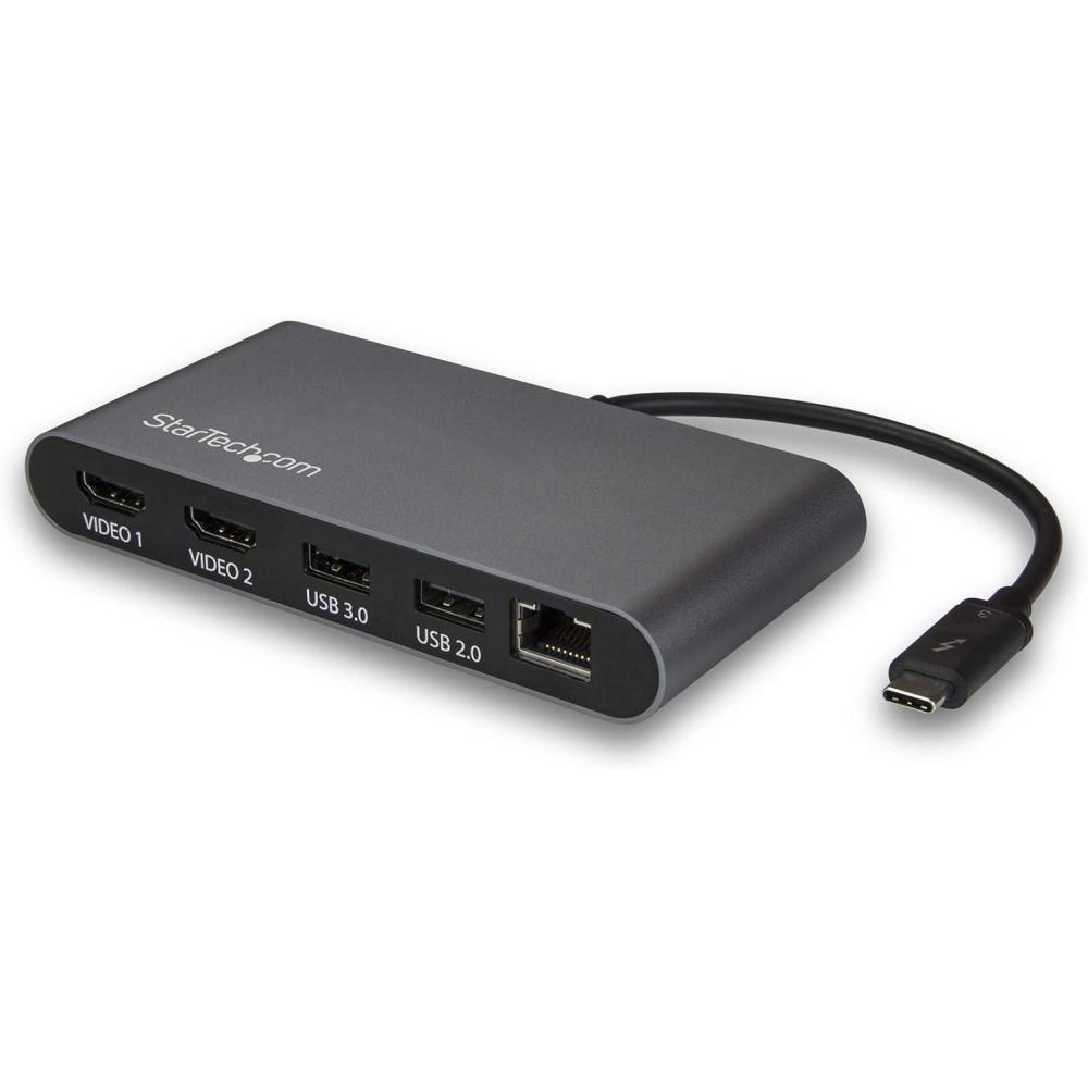 imageStarTechcom Dual 4K Monitor Mini Thunderbolt 3 Dock with HDMI  Mac ampamp Windows Docking Station  Discontinued Limited Stock ampamp Replaced by TB3DKM2HDL TB3DKM2HD