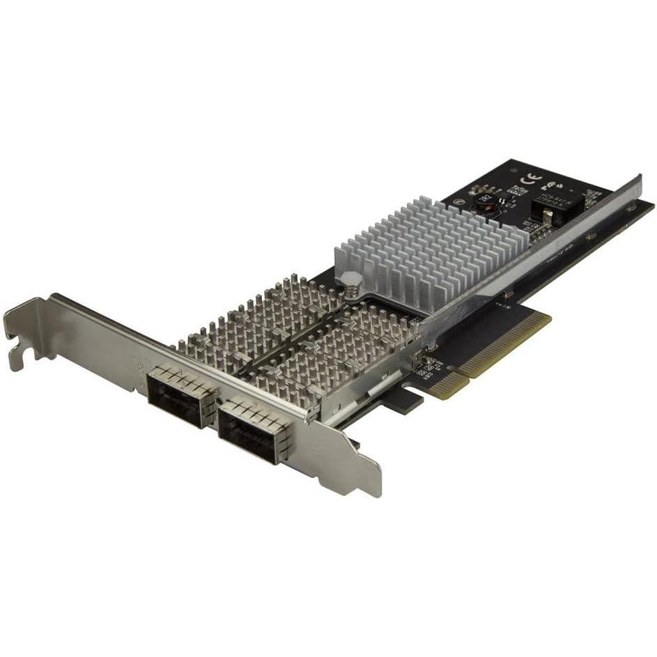 imageStarTechcom Dual Port 40G QSFP Network Card  Intel XL710 Open QSFP Converged Adapter  PCIe 40 Gigabit Ethernet Server NIC  40GbE Fiber Optic LAN Card  Dell PowerEdge HPE ProLiant PEX40GQSFDPI