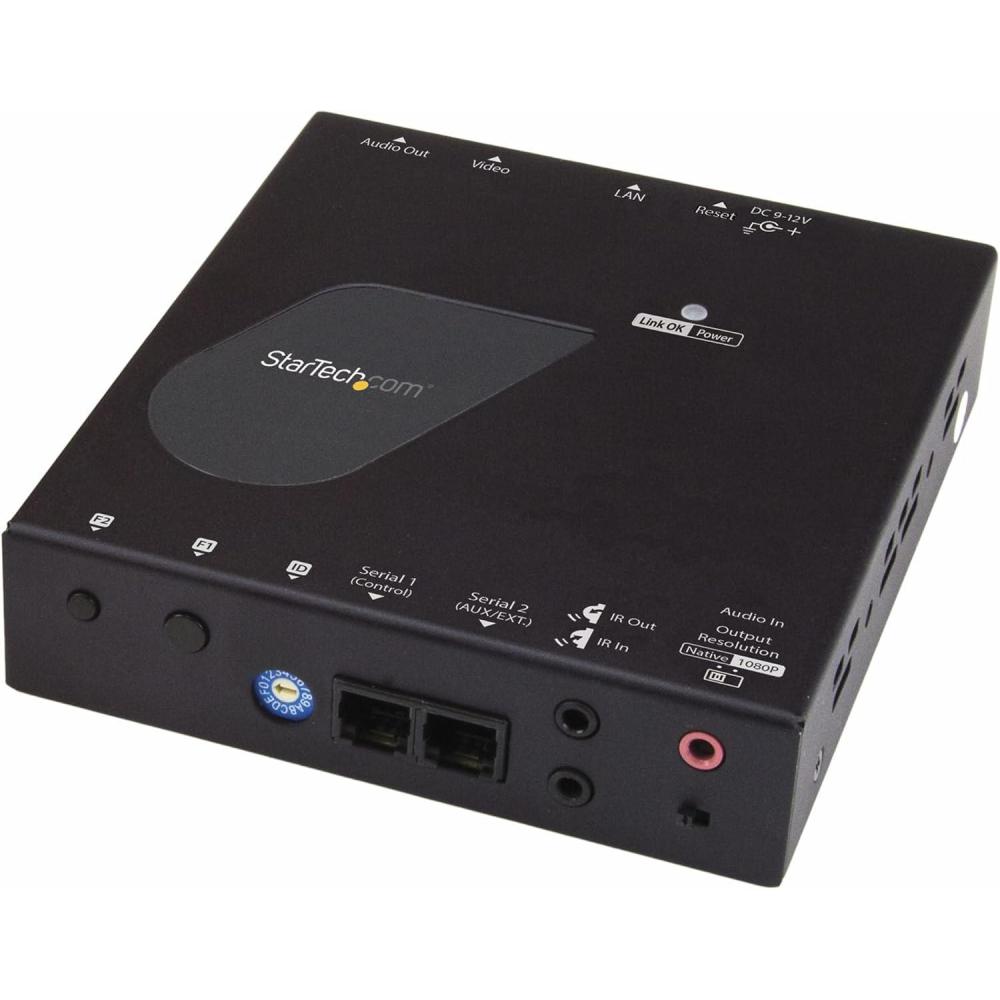 imageStarTechcom HDMI Video and USB Over IP Receiver for ST12MHDLANU  Video Wall Support  1080p ST12MHDLANURReceiver