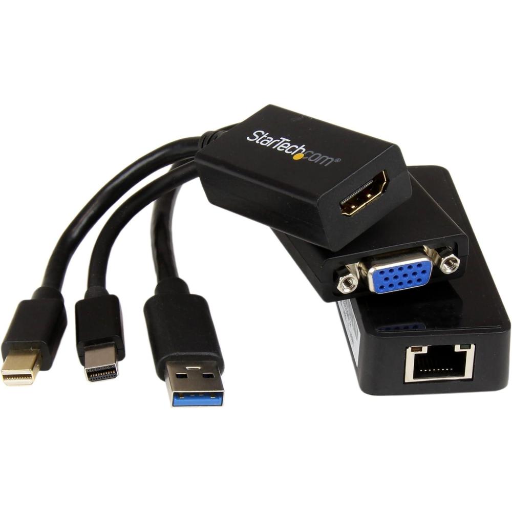 imageStarTechcom Lenovo ThinkPad X1 Carbon VGA and Gigabit Ethernet Adapter Kit  MDP to VGA  USB 30 to GbE LENX1MDPUGBKMicrosoft Surface Pro 2