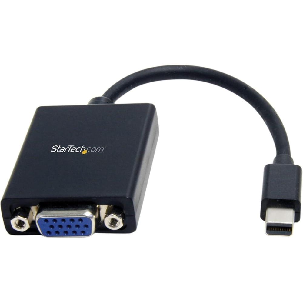 imageStarTechcom Mini DisplayPort to VGA Adapter Active mDP to VGA Converter Mini DisplayPort or TB2 Computer to VGA Monitor