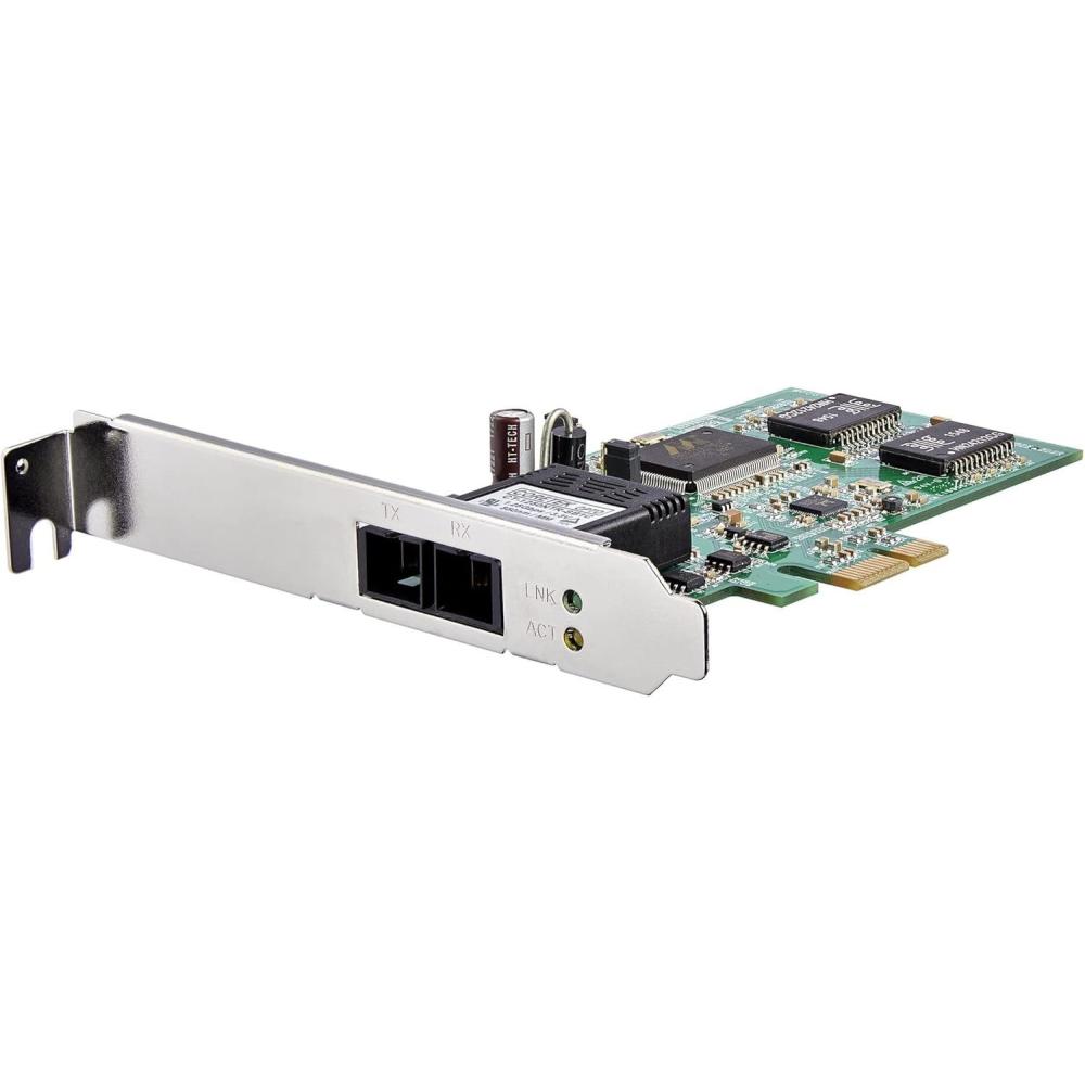 imageStarTechcom PCI Express PCIe Gigabit Ethernet Multimode SC Fiber Network Card Adapter NIC  550m  PCIe GbE Fiber Optic Network Card TAA PEX1000MMSC2Fiber Optic SC Duplex Female