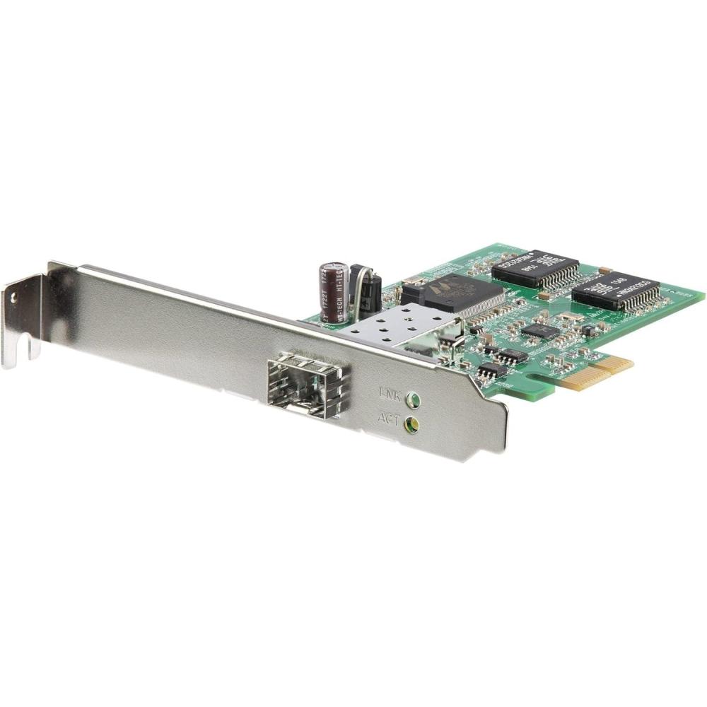 imageStarTechcom PCI Express PCIe Gigabit Ethernet Multimode SC Fiber Network Card Adapter NIC  550m  PCIe GbE Fiber Optic Network Card TAA PEX1000MMSC2Open SFP Slot Female