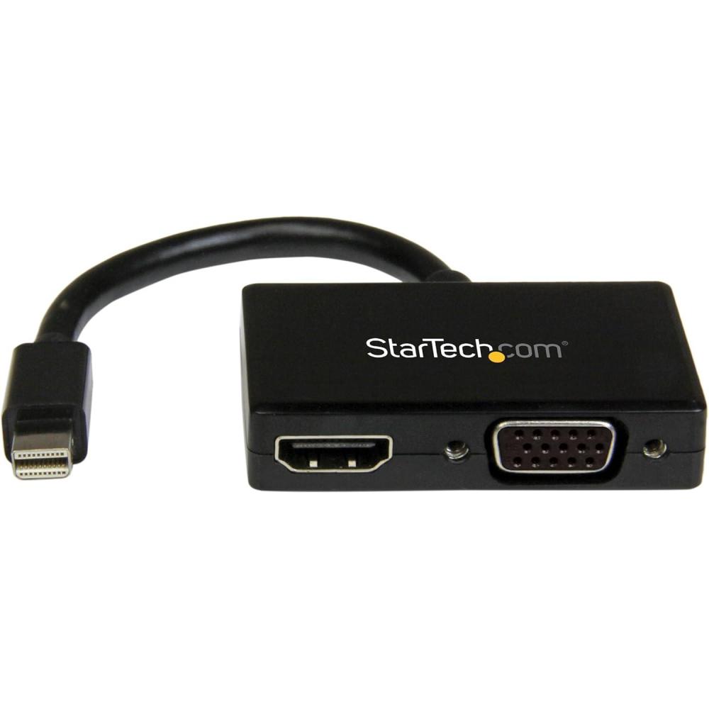 imageStarTechcom Travel AV adapter 2in1 Mini DisplayPort to HDMI or VGA converterBlack