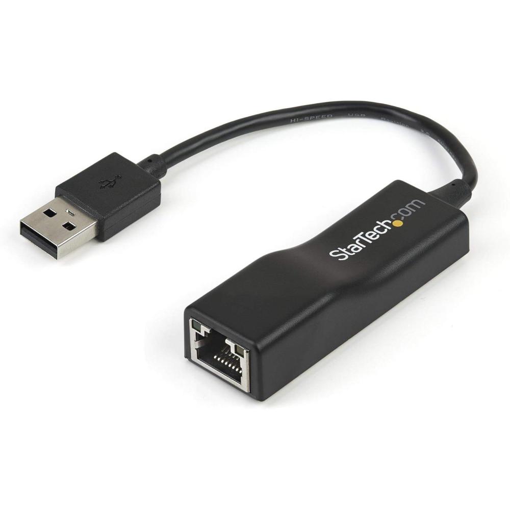 imageStarTechcom USB 20 to 10100 Mbps Ethernet Network Adapter Dongle USB2100Standard