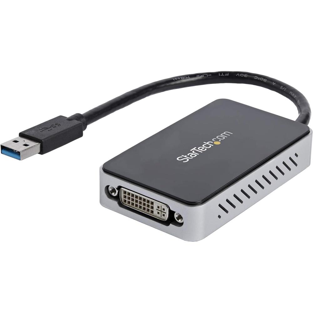 imageStarTechcom USB 30 to HDMI Adapter w 1x USB HDMI Monitor Converter for Windows TAA no support for macOSChromeOSLinux1x USBA 30  DVI