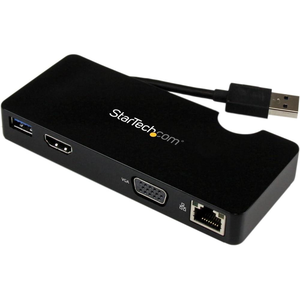 imageStarTechcom USB 30 to HDMI Adapter w 1x USB HDMI Monitor Converter for Windows TAA no support for macOSChromeOSLinux1x USBA 30  HDMI  VGA