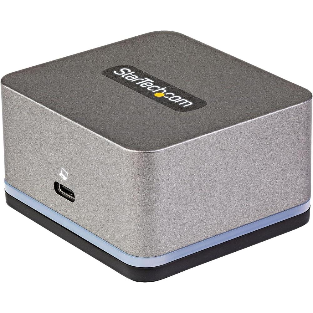 imageStarTechcom USB C Mini Dock for Chromebooks iPad Pro Android Tablets ampamp Smartphones USBC Docking Station w 4K 30Hz HDMI 27W Power Delivery Charging 3Port USB Hub Gigabit Ethernet TAA