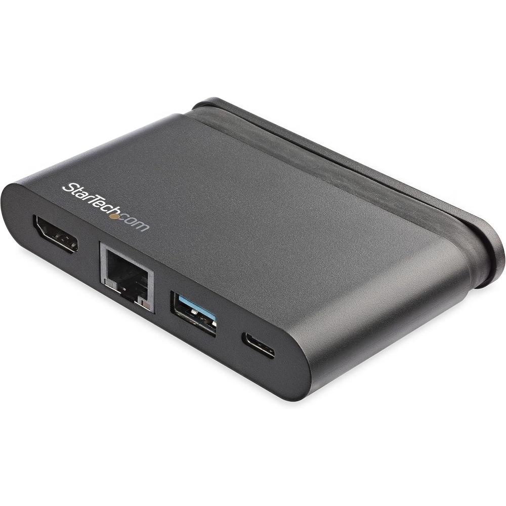 imageStarTechcom USB C Multiport Adapter with HDMI  4K  MacWindows  2X USB 30 1xC 1xA  100W PD 30  USB C Adapter  GbE DKT30CHCPD100W Power Delivery  1x USBA 30 Fast Charge