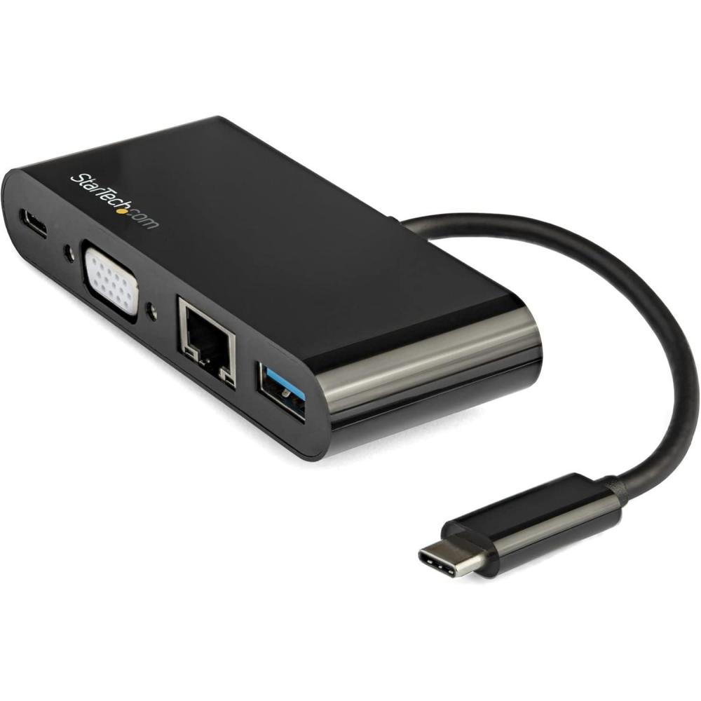 imageStarTechcom USB C Multiport Adapter with HDMI  4K  MacWindows  2X USB 30 1xC 1xA  100W PD 30  USB C Adapter  GbE DKT30CHCPD60W Power Delivery  1x USBA 30 Fast Charge
