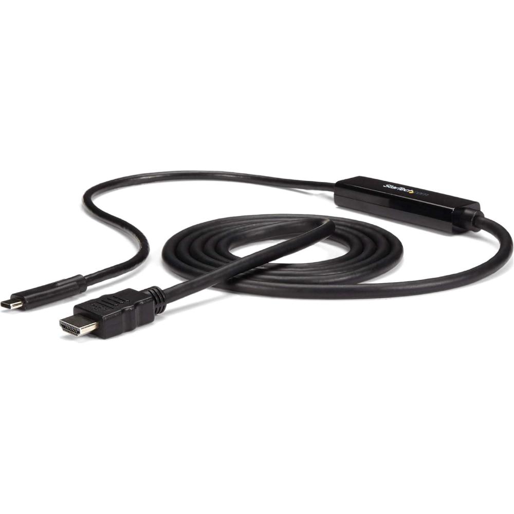 imageStarTechcom USB C to HDMI Cable  3 ft  1m  USBC to HDMI 4K 30Hz  USB Type C to HDMI  Computer Monitor Cable CDP2HDMM1MBWhite