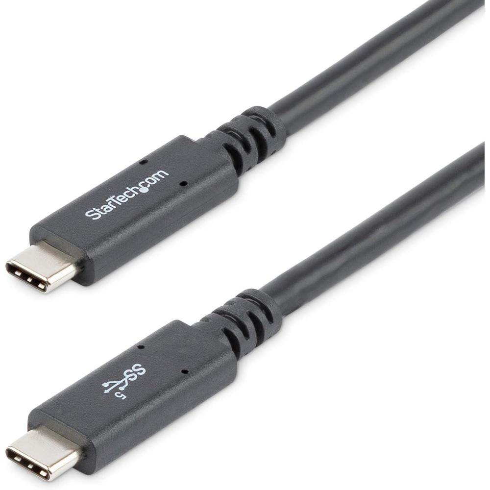 imageStarTechcom USB C to USB C Cable  6 ft  18m  5A PD  USBIF Certified  MM  USB 30 5Gbps  USB C Charging Cable  USB Type C Cable USB315C5C6