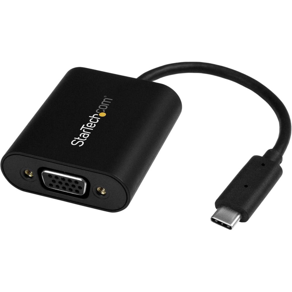 imageStarTechcom USBC to VGA Adapter  1920x1200  USB C Adapter  USB Type C to VGA Monitor  Projector Adapter  TAA CDP2VGASA