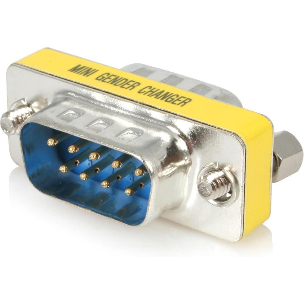imageStarTechcom VideoAudio Gender Changer  Composite VideoAudio  RCA M to RCA M  RCAMMDB9