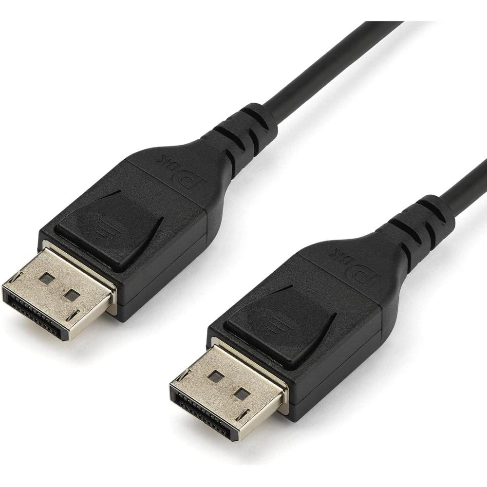 imageStartechcom 5m VESA Certified DisplayPort 14 Cable  8K 60Hz HBR3 HDR  16 Super UHD DisplayPort to DisplayPort Monitor Cord  Ultra HD 4K 120Hz DP 14 Slim Video Cable MM DP Connector DP14MM5M3 ft  1 m