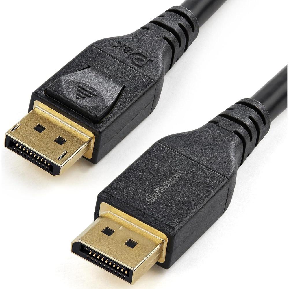 imageStartechcom 5m VESA Certified DisplayPort 14 Cable  8K 60Hz HBR3 HDR  16 Super UHD DisplayPort to DisplayPort Monitor Cord  Ultra HD 4K 120Hz DP 14 Slim Video Cable MM DP Connector DP14MM5M12 ft  4 m