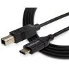 0.5m USB C to USB B Printer Cable – M/M – USB 2.0 – USB C to USB B Cable – USB C Printer Cable – USB Type C to Type B Cable(6 ft/ 2 m)