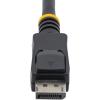 25ft Displayport To Displayport Cable With Latches M/M