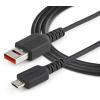 3ft [1m] Secure Charging Cable, USB-A to Micro USB Data Blocker Charge-Only Cable, Charger Adapter Cable for Phone/Tablet(USB to Micro USB)