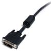 6 ft DVI-I Single Link Digital Analog Monitor Cable M/M – Male to Male DVI-I Single Link Cable – Black 6 Feet – 1920×1200