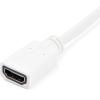 StarTech Mini DVI to HDMI Video Cable Adapter for Macbooks and iMacs (MDVIHDMIMF)