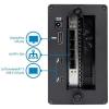 StarTech Thunderbolt 3 to 10GBe NIC 4 x Open SFP+ Ports External PCIe Enclosure with DisplayPort Monitor Port Thunderbolt 3 to Ethernet Model BNDTB410GSFP