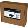 StarTech.com 1 Port Gigabit Midspan – PoE+ Injector – 802.3at and 802.3af – Wall-Mountable Power over Ethernet Injector Adapter , TAA (POEINJ1G)(Industrial Design)