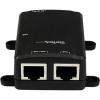 StarTech.com 1 Port Gigabit Midspan – PoE+ Injector – 802.3at and 802.3af – Wall-Mountable Power over Ethernet Injector Adapter , TAA (POEINJ1G)(Standard)
