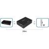 StarTech.com 1 Port Gigabit PoE+ Extender 802.3at & 802.3af – 100m (330ft) – Power over Ethernet Extender – PoE Repeater Network Extender , TAA (POEEXT1GAT)(1 Port)