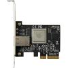 StarTech.com 1 Port PCI Express 10GBase-T/NBASE-T Ethernet Network Card – 5-Speed Network Support: 10G/5G/2.5G/1G/100Mbps – PCIe 2.0 x4 (ST10GSPEXNB)(10 Gigabit Ethernet (10000 Mbps))