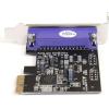 StarTech.com 1 Port PCI Express Low Profile Parallel Adapter Card – SPP/EPP/ECP Parallel Card (PEX1PLP)