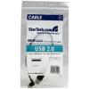 StarTech.com 1 ft / 30cm Micro USB Cable – A to Right Angle Micro B – USB Type A (M) – 90 Degree Micro-USB Type B (M) – Black (UUSBHAUB1RA)