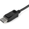 StarTech.com 10 ft. (3m) HDMI to DisplayPort Cable with USB Power – 4K 30Hz Active HDMI 1.4 to DP 1.2 Converter (HD2DPMM10), Black