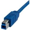 StarTech.com 10 ft Black SuperSpeed USB 3.0 Cable A to B – M/M- for P/N: PCIUSB3S4 – PEXUSB3S23 – PEXUSB3S24 – PEXUSB3S25 – PEXUSB3S44V – PEXUSB3S4V (USB3SAB10BK)(Blue)