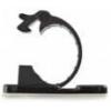 StarTech.com 100 Adhesive Cable Management Clips Black – Network/Ethernet/Office Desk/Computer Cord Organizer – Sticky Cable/Wire Holders – Nylon Self Adhesive Clamp UL/94V-2 Fire Rated, TAA(Medium | 0.47 in. (12 mm) max. diameter)